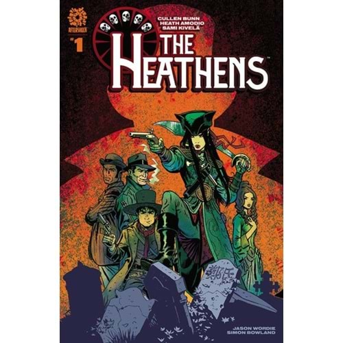 HEATHENS # 1 COVER A KIVELA WITH WORDIE