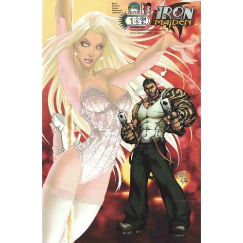 IRON AND THE MAIDEN # 1 COVER C 1:35 MICHAEL TURNER VARIANT