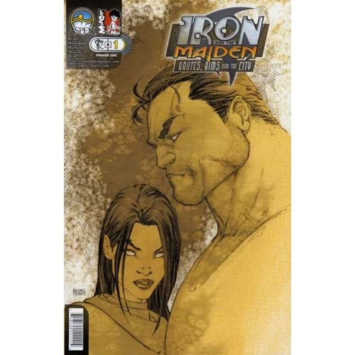 IRON AND THE MAIDEN BRUTES BIMS AND THE CITY # 1 COVER B MICHAEL TURNER