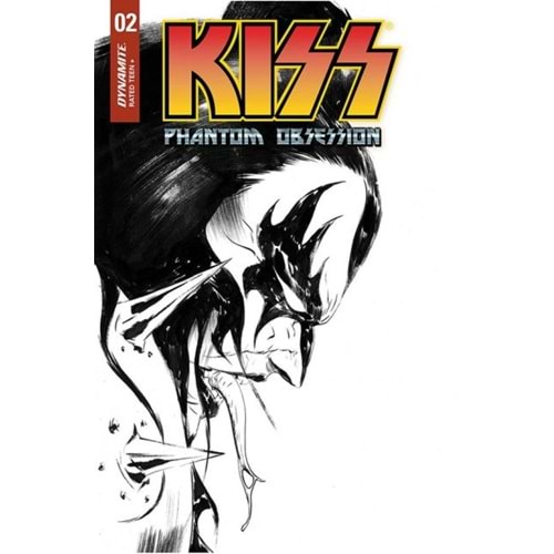 KISS PHANTOM OBSESSION # 2 COVER F 1:10 LEE BLACK&WHITE