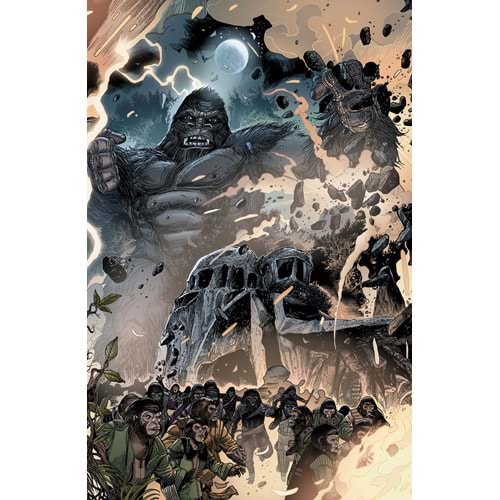 KONG ON THE PLANET OF THE APES # 5 CONNECTING MAGNO VARIANT