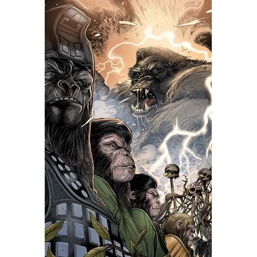 KONG ON THE PLANET OF THE APES # 4 CONNECTING MAGNO VARIANT