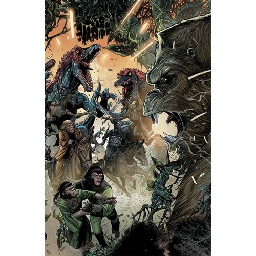 KONG ON THE PLANET OF THE APES # 3 CONNECTING MAGNO VARIANT