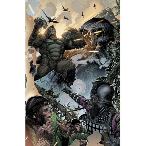 KONG ON THE PLANET OF THE APES # 2 CONNECTING MAGNO VARIANT