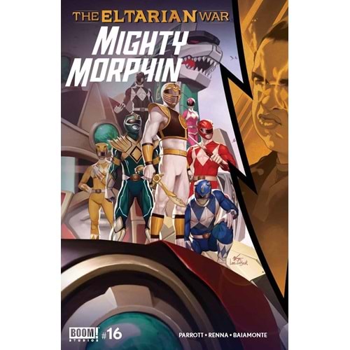 MIGHTY MORPHIN # 16 COVER A LEE