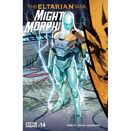 MIGHTY MORPHIN # 14 COVER A LEE