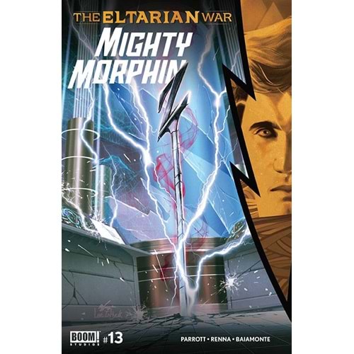 MIGHTY MORPHIN # 13 COVER A LEE