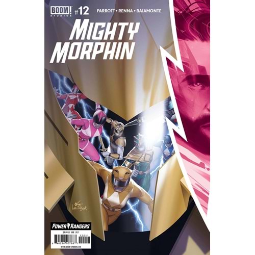 MIGHTY MORPHIN # 12 COVER A LEE