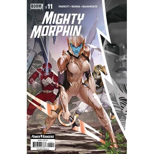 MIGHTY MORPHIN # 11 COVER A LEE