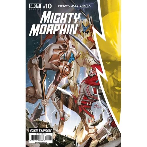 MIGHTY MORPHIN # 10 COVER A LEE