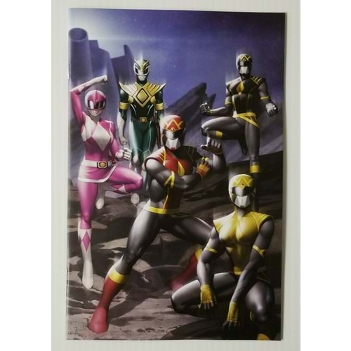 MIGHTY MORPHIN # 1 ONE PER STORE THANK YOU YOON WRAPAROUND VIRGIN VARIANT