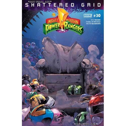 MIGHTY MORPHIN POWER RANGERS # 30 COVER A CAMPBELL