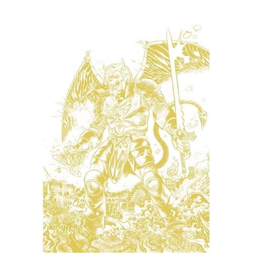 MIGHTY MORPHIN POWER RANGERS # 2 1:100 RUBIN GOLD FOIL VARIANT