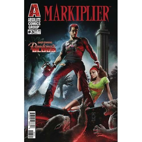 MARKIPLIER # 3 (OF 4) COVER B ARMY OF DARKNESS PARODY FOIL LOGO VARIANT