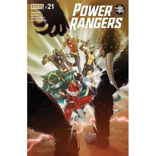 POWER RANGERS # 21 COVER A MARTINEZ