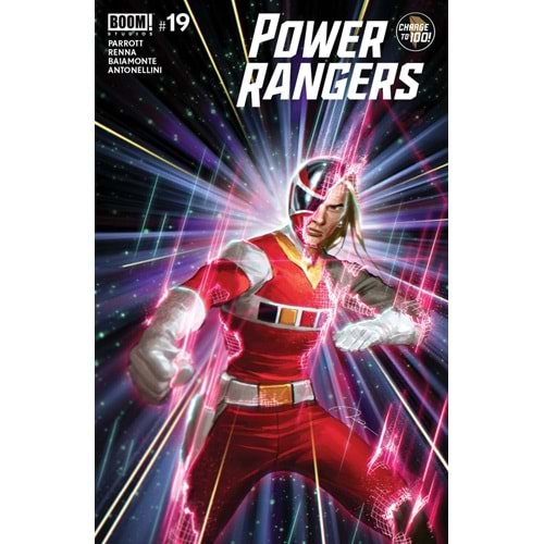 POWER RANGERS # 19 COVER A PAREL