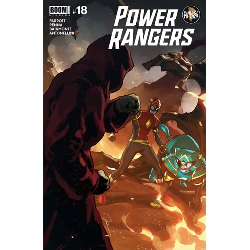 POWER RANGERS # 18 COVER A PAREL