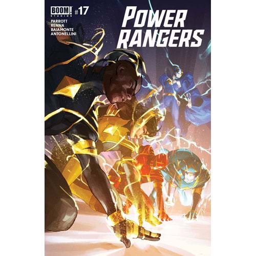 POWER RANGERS # 17 COVER A PAREL