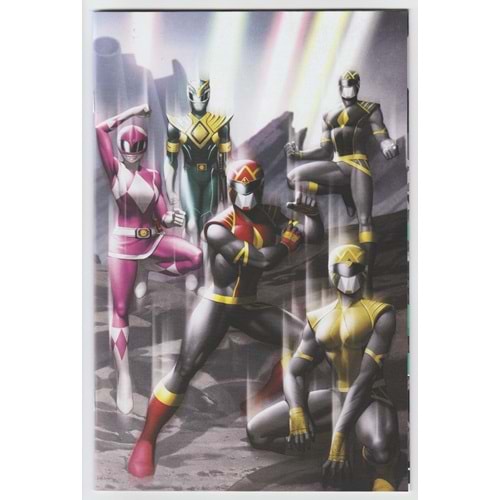 POWER RANGERS # 1 ONE PER STORE THANK YOU YOON WRAPAROUND VIRGIN VARIANT