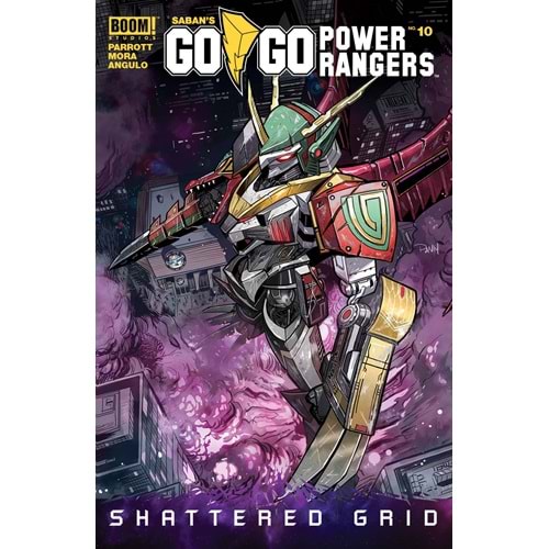 GO GO POWER RANGERS # 10 COVER A MORA