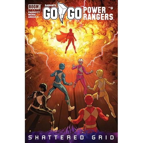 GO GO POWER RANGERS # 9 COVER A MORA