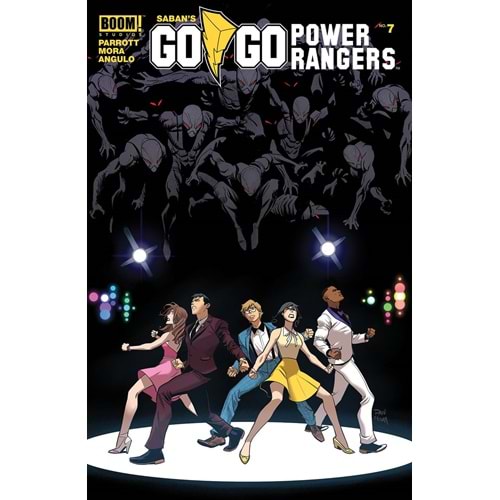 GO GO POWER RANGERS # 7 COVER A MORA