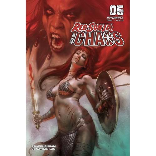 RED SONJA AGE OF CHAOS # 5 COVER A PARRILLO