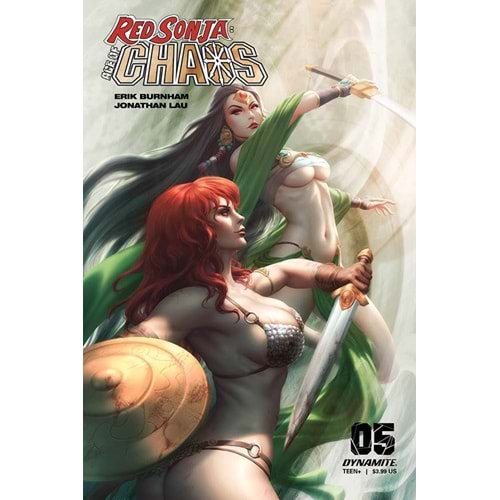 RED SONJA AGE OF CHAOS # 5 COVER D KUNKKA