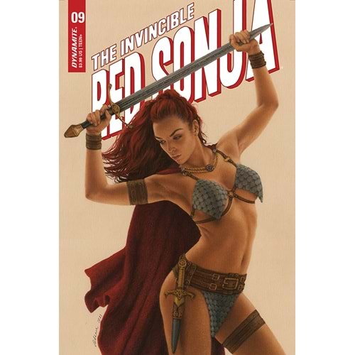 INVINCIBLE RED SONJA # 9 COVER C CELINA