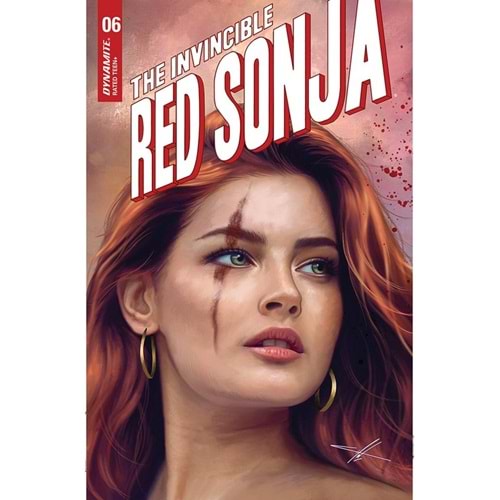 INVINCIBLE RED SONJA # 6 COVER F 1:10 COHEN TRADE DRESS