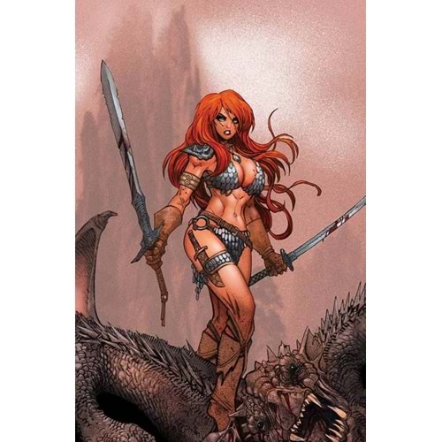 INVINCIBLE RED SONJA # 1 1:21 MORITAT VIRGIN FOC VARIANT