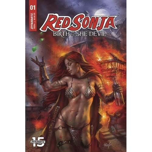 RED SONJA BIRTH OF THE SHE DEVIL # 1 COVER A PARRILLO