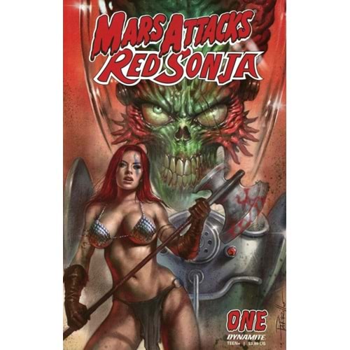 MARS ATTACKS RED SONJA # 1 COVER A PARRILLO