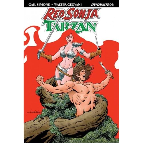RED SONJA TARZAN # 6 COVER C LOPRESTI