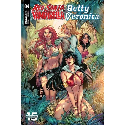RED SONJA AND VAMPIRELLA MEET BETTY AND VERONICA # 4 COVER C BRAGA