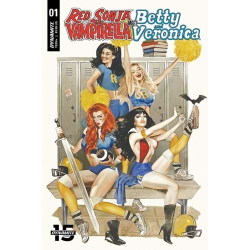 RED SONJA AND VAMPIRELLA MEET BETTY AND VERONICA # 1 COVER A DALTON