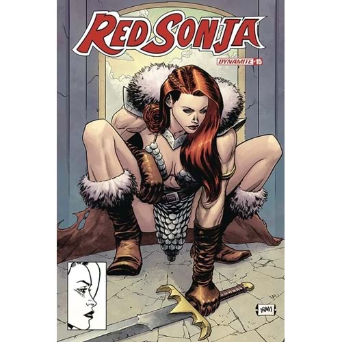 RED SONJA (2019) # 15 1:7 GORHAM HOMAGE VARIANT