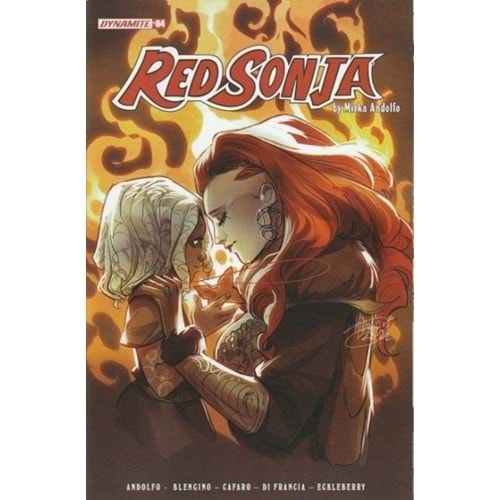 RED SONJA (2021) # 4 COVER A ANDOLFO