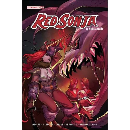 RED SONJA (2021) # 3 COVER A ANDOLFO