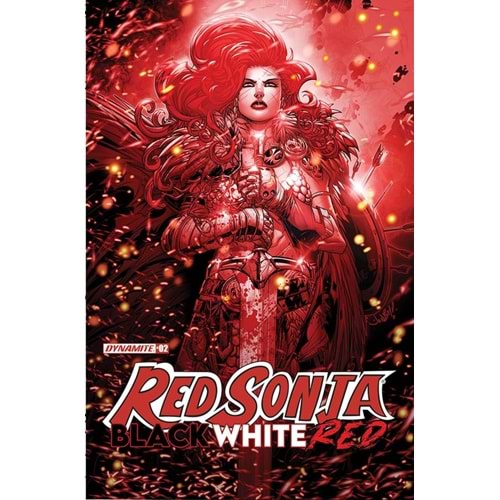 RED SONJA BLACK WHITE RED # 2 COVER B MEYERS