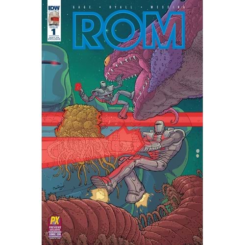 ROM (2016) # 1 SAN DIEGO COMIC CON DIAMOND EXCLUSIVE COVER A