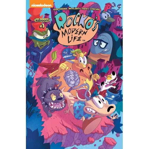 ROCKOS MODDERN LIFE (2017) # 1 COVER A MONLONGO