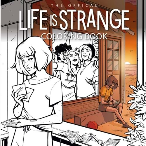 OFFICIAL LIFE IS STRANGE COLORING BOOK TPB