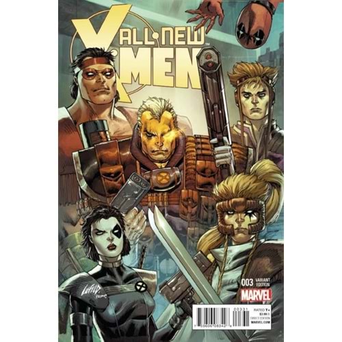 ALL NEW X-MEN (2015) # 3 1:20 LIEFELD MARVEL 92 VARIANT