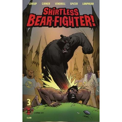 SHIRTLESS BEAR-FIGHTER # 3 (OF 5) COVER A ROBINSON