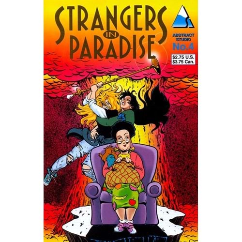 STRANGERS IN PARADISE (1994) # 4 GOLD SERIES REPRINT