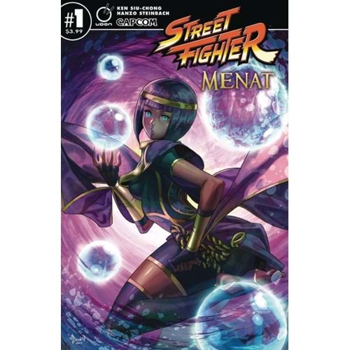 STREET FIGHTER MENAT # 1 COVER A PANZER