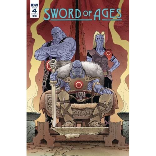 SWORD OF AGES # 4 COVER A RODRIGUEZ