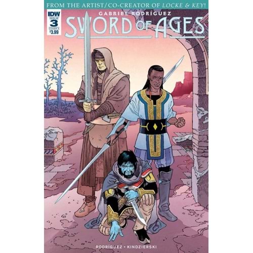 SWORD OF AGES # 3 COVER A RODRIGUEZ
