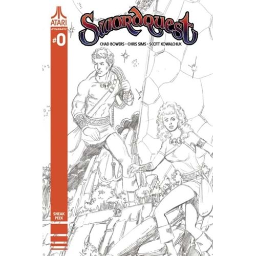 SWORDQUEST # 0 SNEAK PEEK 1:100 PEREZ VARIANT